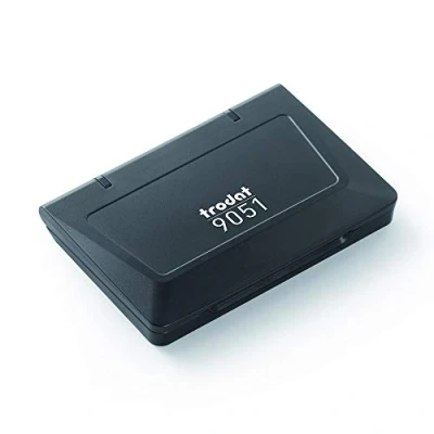 Imagen de Tampón de Tinta Trodat 9051 para Sellos Entintado Manual, 90 x 50 mm, Negro