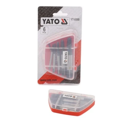 Imagen de YATO YT 0590 Kit de extractores pernos 6 3 25