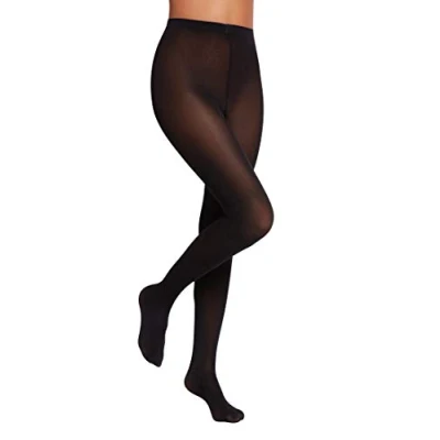 Imagen de Wolford Satin Opaque 50 Medias, DEN, Negro (Black 7005), X Small para Mujer