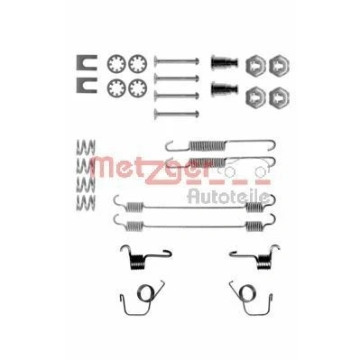 Imagen de METZGER 105 0617 Juego de accesorios, zapatas freno CITROËN: Saxo Hatchback, AX, Visa PEUGEOT: 205 II 106 Hatchback