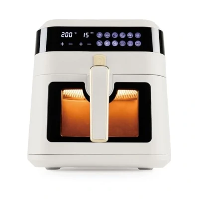 Imagen de Berlinger Haus Air fryer/Freidora digital de aire caliente 6,3 l/con 8 funciones cocción automática/pantalla táctil programas/1300 W/cocina saludable sin aceite ni grasa/colección Sahara
