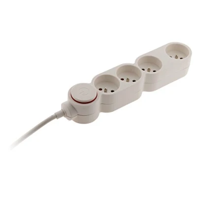 Imagen de Home Casa bloque, 4 x 16 a, ho5 v vf entre cable de 1,5 m 3g1 mm², con enchufe, protección contra rayos