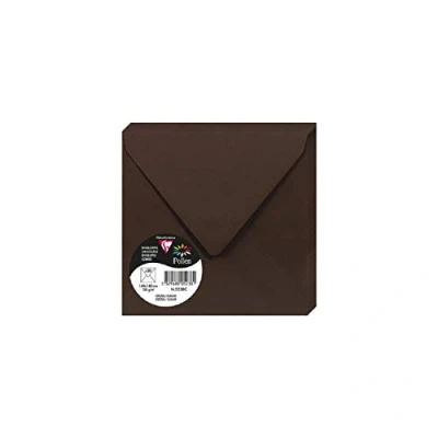 Imagen de Clairefontaine 50078 C Pack de 20 sobres Pollen 140 x mm, color chocolate 14 0.10