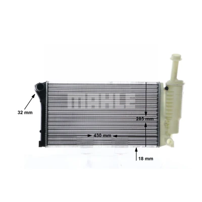 Imagen de MAHLE ORIGINAL CR 10 000S Radiador, refrigeración del motor FIAT: Panda II Hatchback, III Hatchback