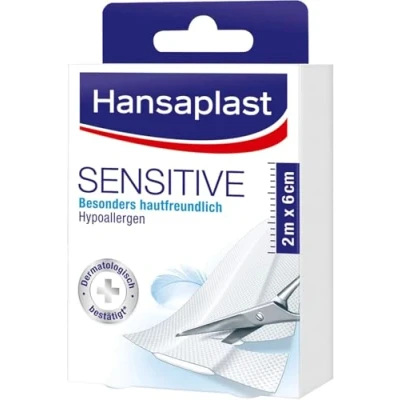 Imagen de Hansaplast Sensitive 2 m x 6 cm B087NCGG2T Packung (2 m)