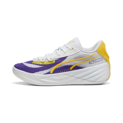 Imagen de Puma ALL PRO Nitro Zapatillas de baloncesto, Hombre, Talla: 39, Team violet/pelé yellow Tela/tejido sintético