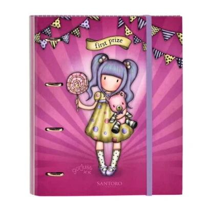 Imagen de Safta Carpeta 4 Ani 30Mm C/Recambio Gorjuss Fairground First Prize 27X32X3,5Cm, Multicolor (522217666)