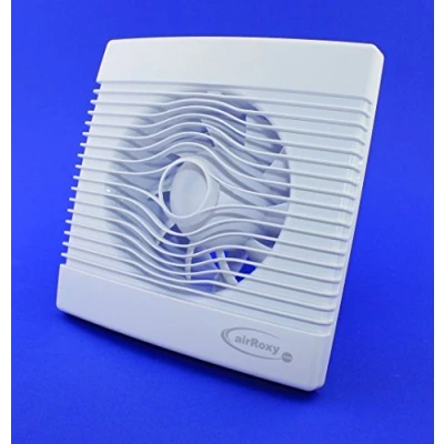 Imagen de Premium baño Ventilador con sensor de humedad/higrostato y temporizador/baño techo blanco frontal Diámetro 120 mm 12 cm premiumhs pared empotrable cocina