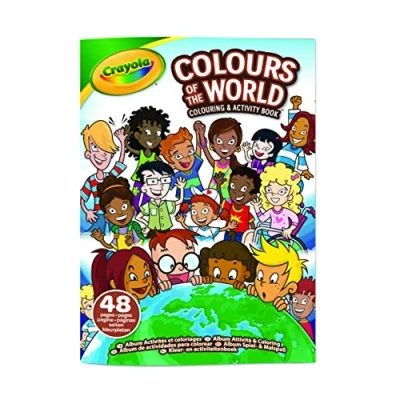 Imagen de CRAYOLA Colours of The World Álbum de Actividades para Colorear, 04 2668G