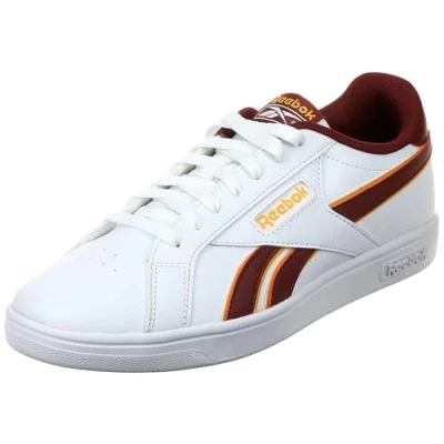 Imagen de Reebok Court Retro, Zapatillas de Deporte Unisex Adulto, Blanco Richmaroon Fiercegold, 40.5 EU