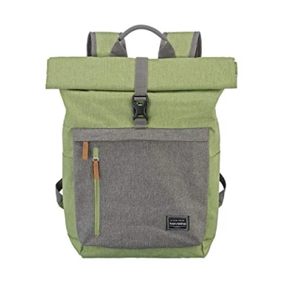 Imagen de travelite Basic Rollup Backpack Green/Grey