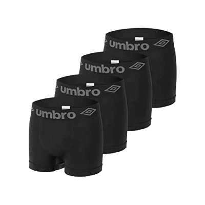 Imagen de Umbro Calzoncillo Ropa Interior Hombre Microfibra (Paquete de 4)