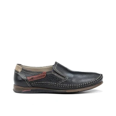 Imagen de Fluchos Mocasines 8565 Tornado Marino Terracota Taupe Zapato de Piel Vacuno Primera Calidad Cierre Elasticos Piso Goma (46)