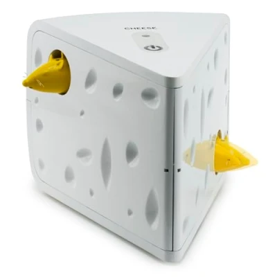 Imagen de PetSafe Cheese Juguete Automático para Gatos, Juego Interactivo Entretenimiento