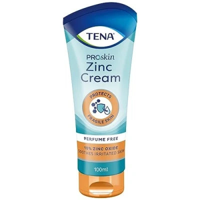 Imagen de Crema lenitiva con ossido di zinco E vitamina per pelli secche ed irritate TENA Zinc Cream