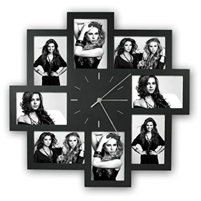 Imagen de ZEP Trieste Reloj, 51.4 x 3 cm, Color Negro