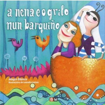 Imagen de A Nena E O Grilo Nun Barquiño (Cd+Libro) (CON MUSICA)