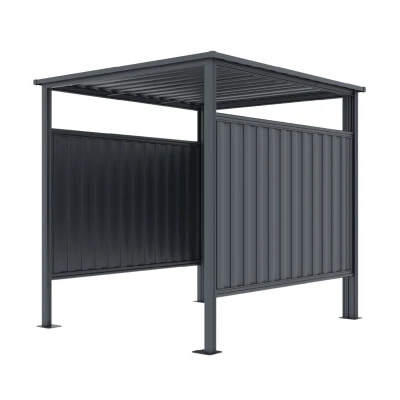 Imagen de Caseta cobertor 180x200x191 cm (3,60 m2) Samara gris shinny