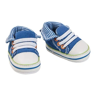 Imagen de Heless 447 Zapatilla para muñecas, azul, talla 38 45 cm