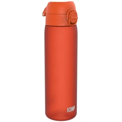 Imagen de Ion8 Botella Agua, 500ml, a Prueba de Fugas, Fácil Abrir, Cerradura Segura, Apta para Lavavajillas, Sin BPA, Asa Transporte, Limpiar, Neutro en Carbono, Naranja Cálido