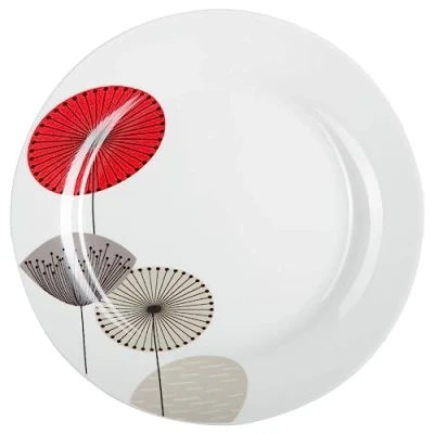 Imagen de Secret de Gourmet Osara Juego 6 platos planos (27 cm), color blanco