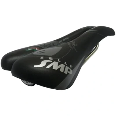 Imagen de SMP Selle Sillín híbrido de Gel para Bicicleta (275 x 140 mm), Color Negro