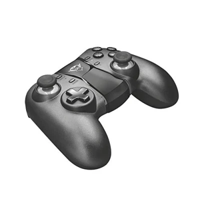 Imagen de Trust Gaming GXT 590 Bosi Mando Inalámbrico Bluetooth para Móvil y PC con Batería Recargable, 13 Botones, 2 Joysticks Analógicos, Respuesta de Vibración, Gamepad Windows Android Negro