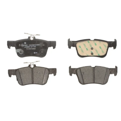 Imagen de DELPHI LP3607 Juego de pastillas freno con avisador acústico desgaste Chapa antichirridos sin accesorios FORD: Focus Mk4 Hatchback