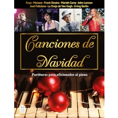 Imagen de Canciones de Navidad: Partituras para aficionados al piano (MA NON TROPPO PARTITURAS)