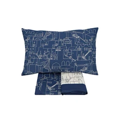 Imagen de Gabel Completo letto singolo iOS, Algodón, Azul, Cama Individual