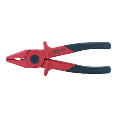 Imagen de KS TOOLS 117.1765 Alicates universales 19, 185, 33 Plástico con función de corte