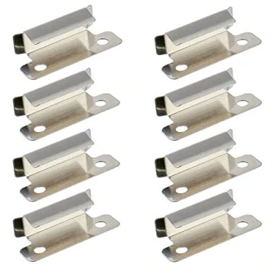 Imagen de HUAERW Impresora 3D Abrazadera de cama vidrio con calefacción Compatible Ender 3/3 v2 / 3S 3 Pro 5 CR 20 10S Series (8 p)
