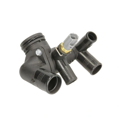 Imagen de THERMOTEC D2G018TT Caja del termostato con juntas termostato, sensor, tornillos FORD: Transit Mk6 Furgón, Custom V362 Furgón