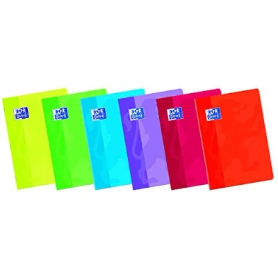 Imagen de Oxford Classic, Pack de 10 libretas grapadas tapa blanda, A5+
