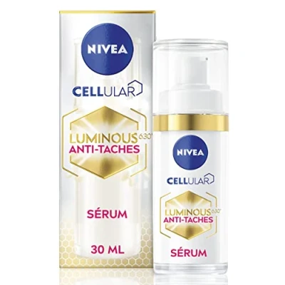 Imagen de NIVEA Cellular Luminous 630® Suero corrector (1 x 30 ml), cuidado facial reduce las manchas de pigmento, femenino para todo tipo piel, incluyendo piel sensible