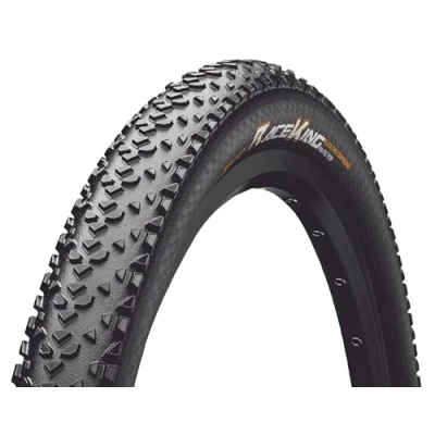 Imagen de Continental Race King Protection Bicycle Tire, Unisex Adult, Black, 26&quot;, 26 x 2.20