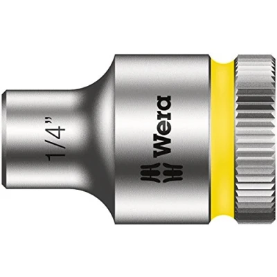 Imagen de WERA 05003569001 8790 HMB Zyklop Nuss 1/4&quot; Llave de vaso con arrastre 3/8&quot;
