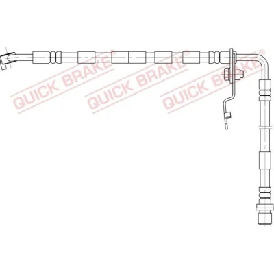 Imagen de QUICK BRAKE 50.892 Latiguillos de Freno 257, 271 MAZDA: 6 Berlina