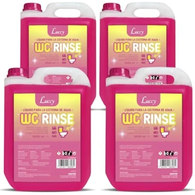 Imagen de LUCCY WC Rinse Aditivo para Cisterna del Inodoro Limpieza y Desinfección de la Taza (20 Litros)