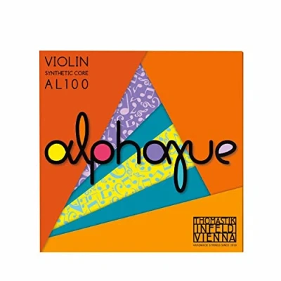 Imagen de Thomastik cuerda suelta para violín alphayue 3/4, escala 305mm/12&quot; sol núcleo sintético, entorchado de monel.
