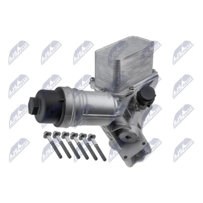 Imagen de NTY CCL BM 088 Radiador de aceite con alojamiento del filtro BMW: 8 Coupé, 1 Hatchback, 3 Gran Turismo
