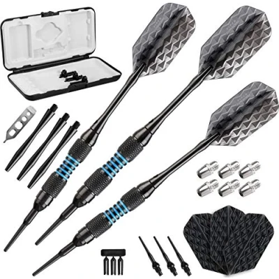 Imagen de Viper Bobcat Dardos Ajustables de Punta Suave, Unisex Adulto, Azul, 16 Grams (Adjustable to 17 and 18 Grams)