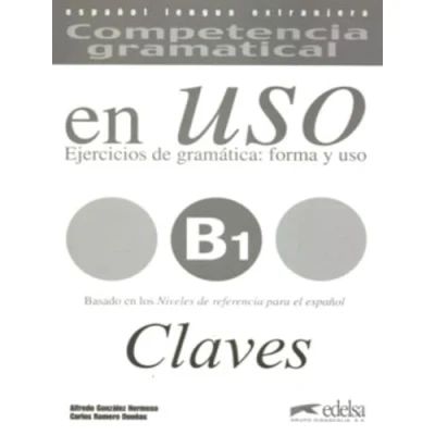 Imagen de Competencia gramatical en uso B1 libro de claves: Claves (Competecia uso)