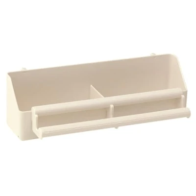 Imagen de Ferplast COMEDERO DE PLASTICO para PAJAROS 21X8,5X6,5CM Gris