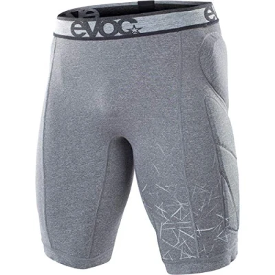 Imagen de EVOC PANTALÓN Crash (Incl. Protectores de Cadera y Acolchado Protector, Material S.Leisure, tecnología Control olores S.Café, Lavable a máquina, Talla: L), Gris carbón