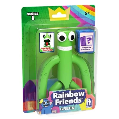 Imagen de Rainbow Friends Figura de acción verde (figura articulable 5 pulgadas alto, serie 1)