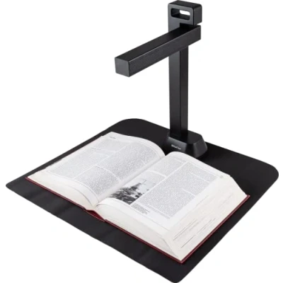 Imagen de IRIScan Desk escàner portátil y escáner de Documentos Libros a3 v6pro: Editor PDF Gratuito, portátil, IA aplanamiento escaneo automático ocultamiento Dedos, 13MP/21MP, Win Mac