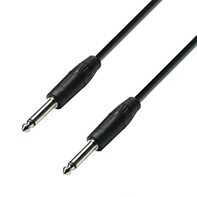 Imagen de Adam Hall Cables 3 STAR S215 PP 0500 Cable de altavoz 2 conectores mono 1,5 mm² y 6,3 mm 5 m