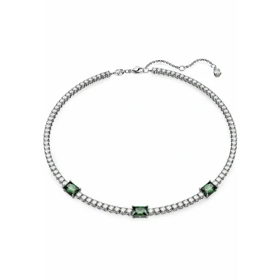Imagen de Swarovski Collar Matrix Tennis 5666168 verde