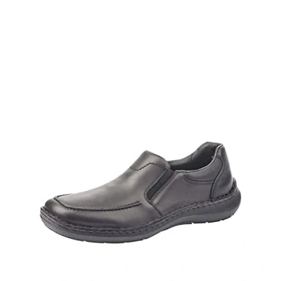 Imagen de Rieker Frühjahr/Sommer 03064, Mocasines Hombre, Negro (Schwarz/Schwarz/Schwarz/ 01 01), 45 EU